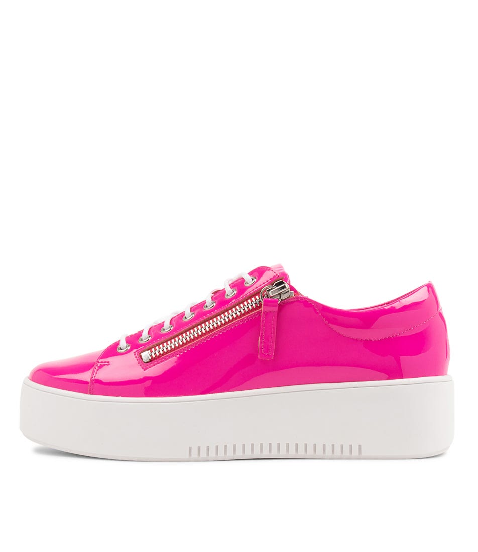 Wether Hot Pink Patent Leather Sneakers WS