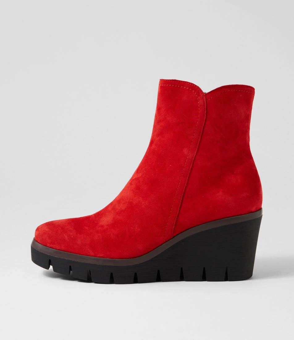 Narvi Mi Red Suede by Midas Shop Online at Midas
