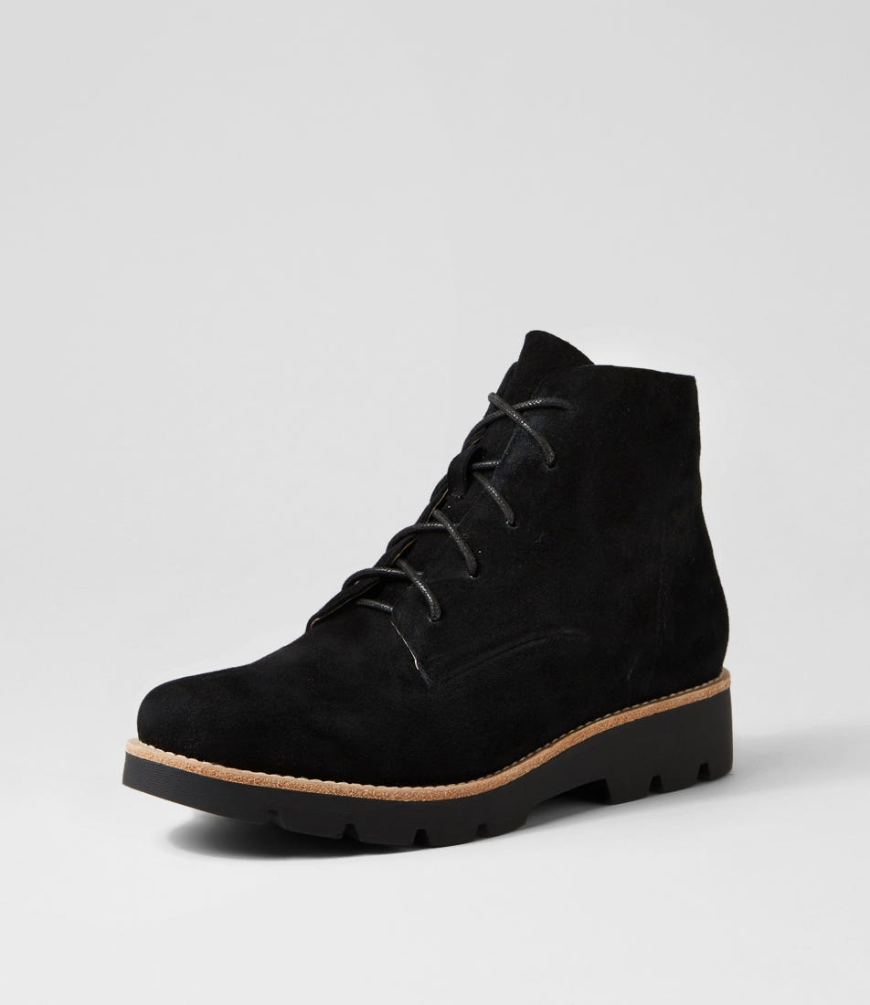 MAXEE MI BLACK BLACK SOLE SUEDE