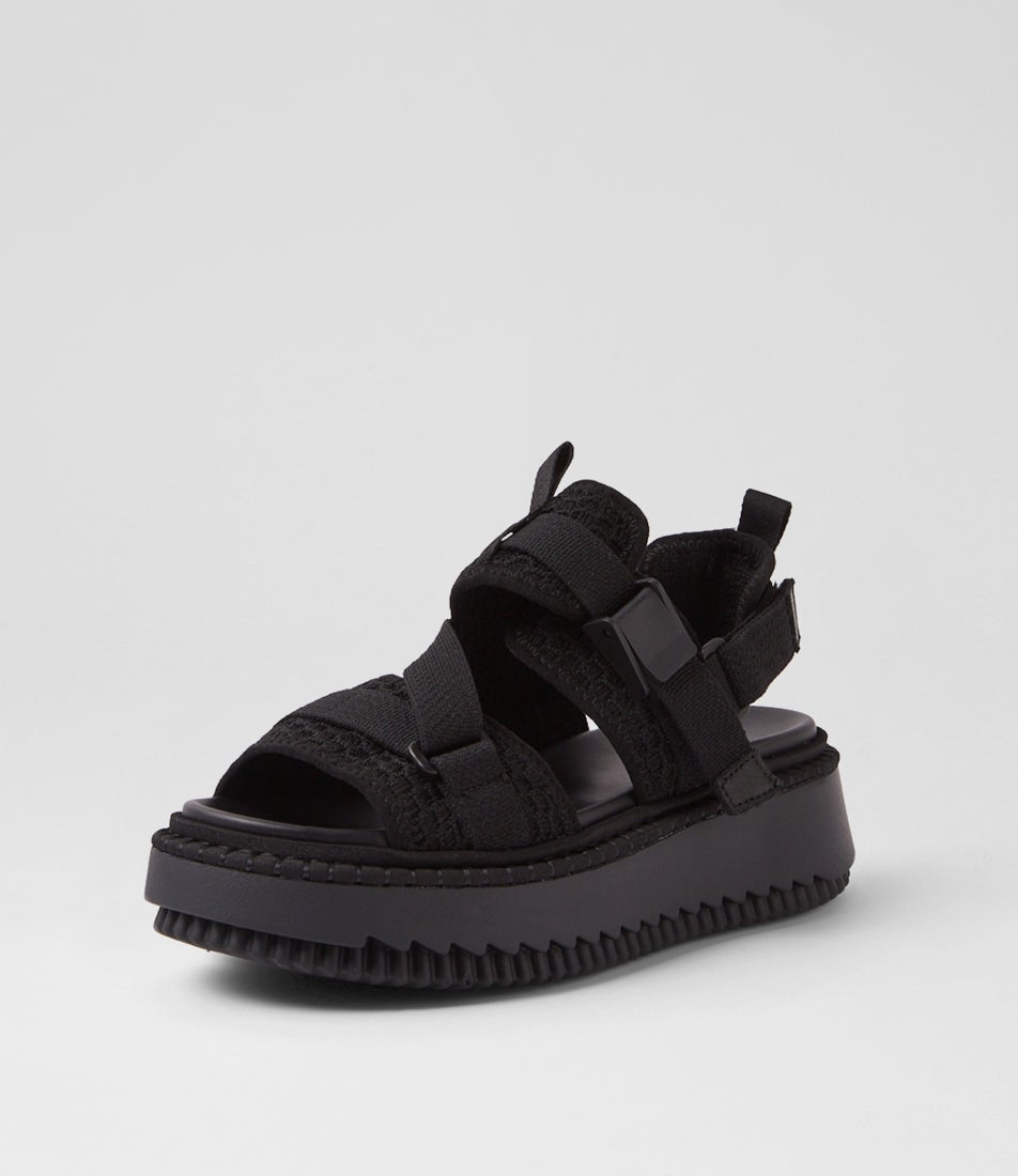 Dallay Dallay Black Multi Sandals