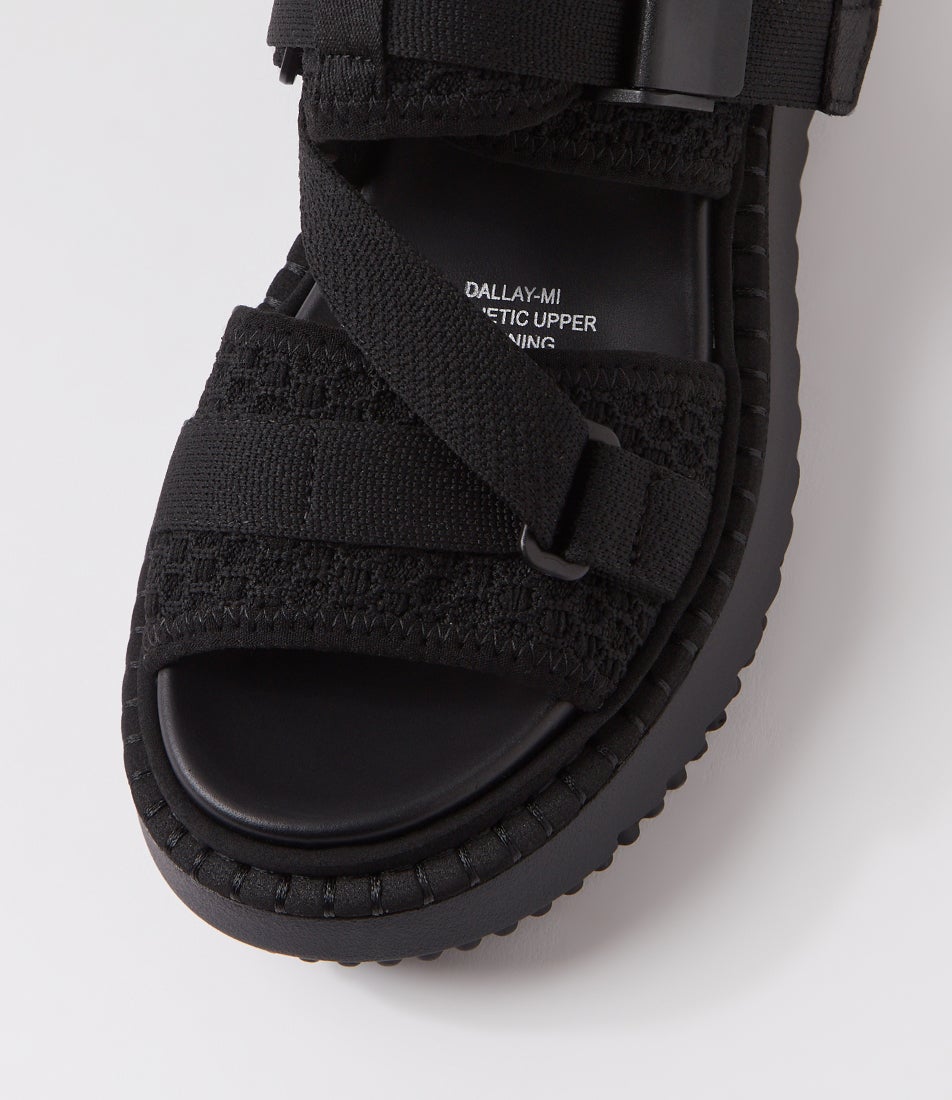 Dallay Dallay Black Multi Sandals