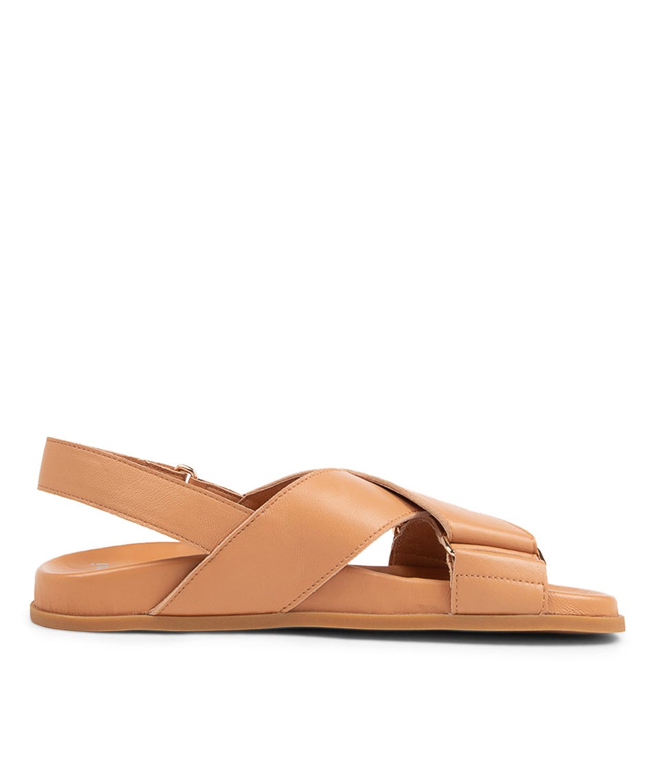 Haylow Caramel Leather Sandals CS