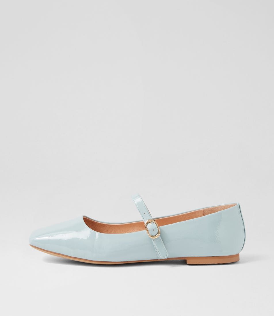 blue flat dress shoes Tokena Pale Patent Leather Ballet Flats Size:XXXXXXL those low heel shoes 1st birthday dress Captivating Lace Bodice Long