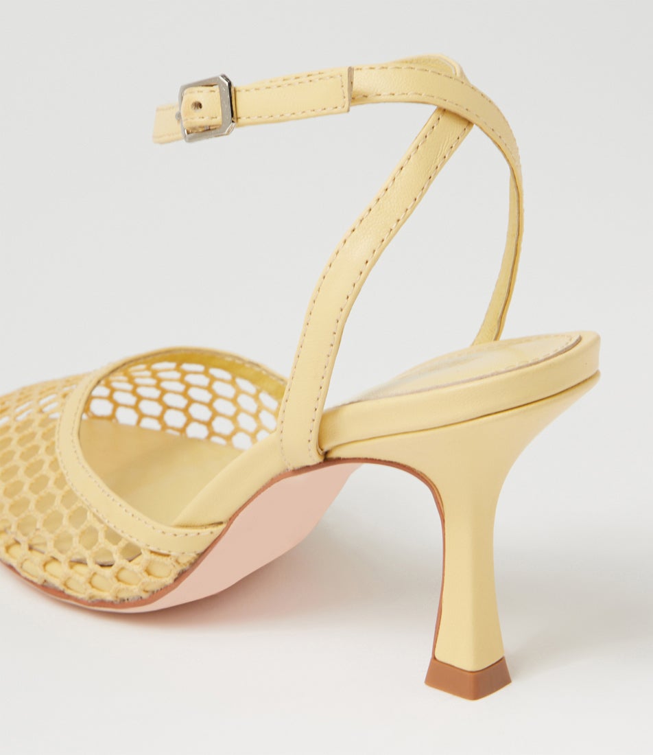 Pablo Lemon Pablo Lemon Fabric Heels | Shop Online at Midas