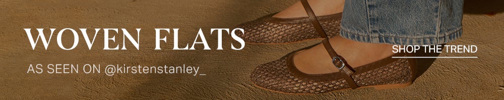 Woven Flats | Shop Now